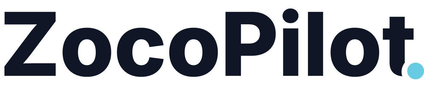 ZocoPilot logo for light backgrounds